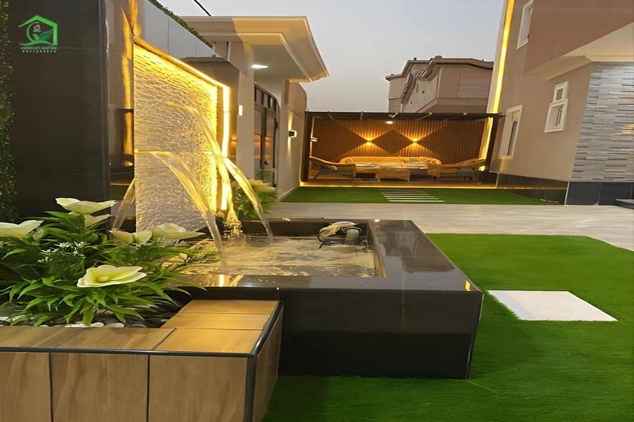 تصميم حدائق فاخرة